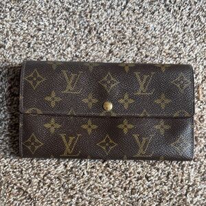 Louis Vuitton Dark Brown Monogram Wallet